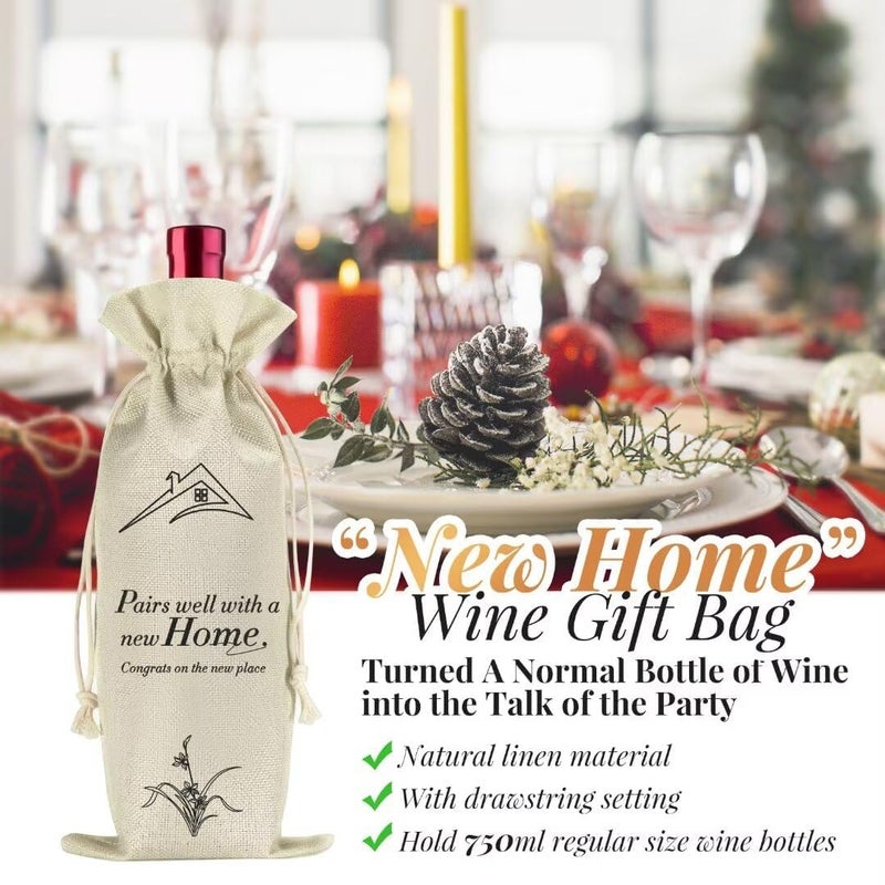 Synhonty House Warming Gifts New Home, 11 Pcs Housewarming Gift Ideas Basket, Closing Gifts for Home Buyer, Couple, Women, New Apartment Homeowners - Image 5