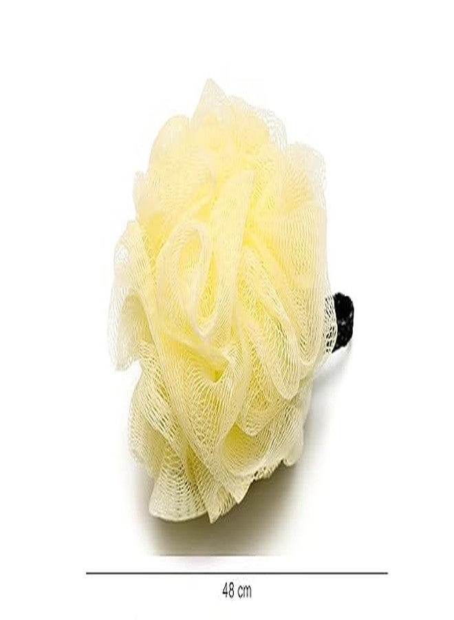 THINGS4BETTER Round Bathing Loofah for Women and Men Body Scrubber Sponge - Image 2