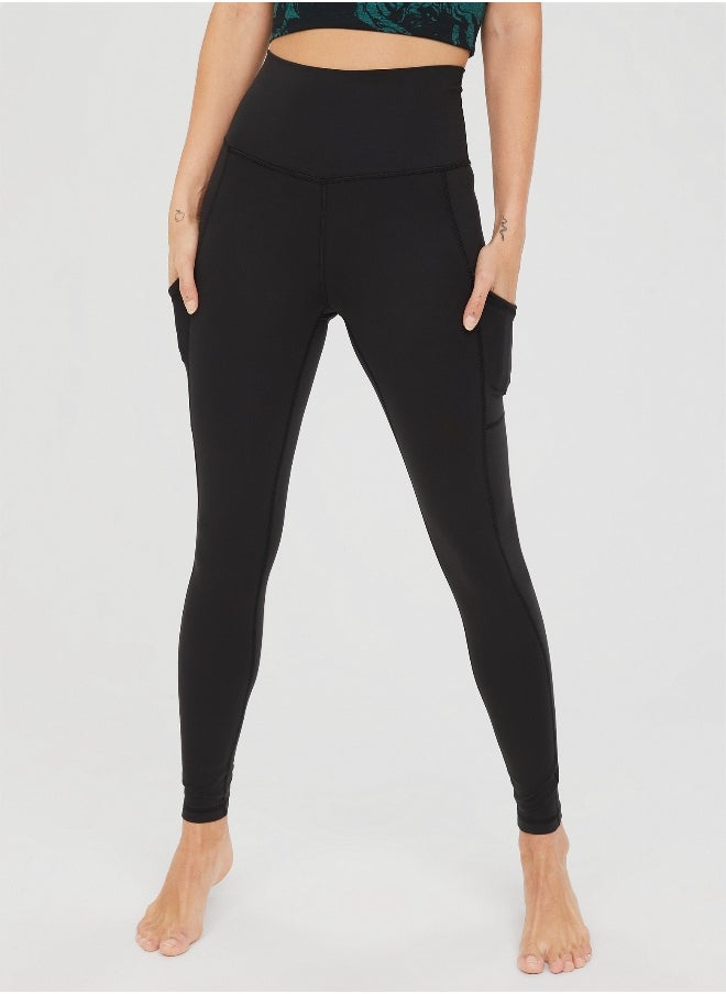 Aerie - OFFLINE By Aerie The Hugger High Waisted Pocket Legging - Image 1