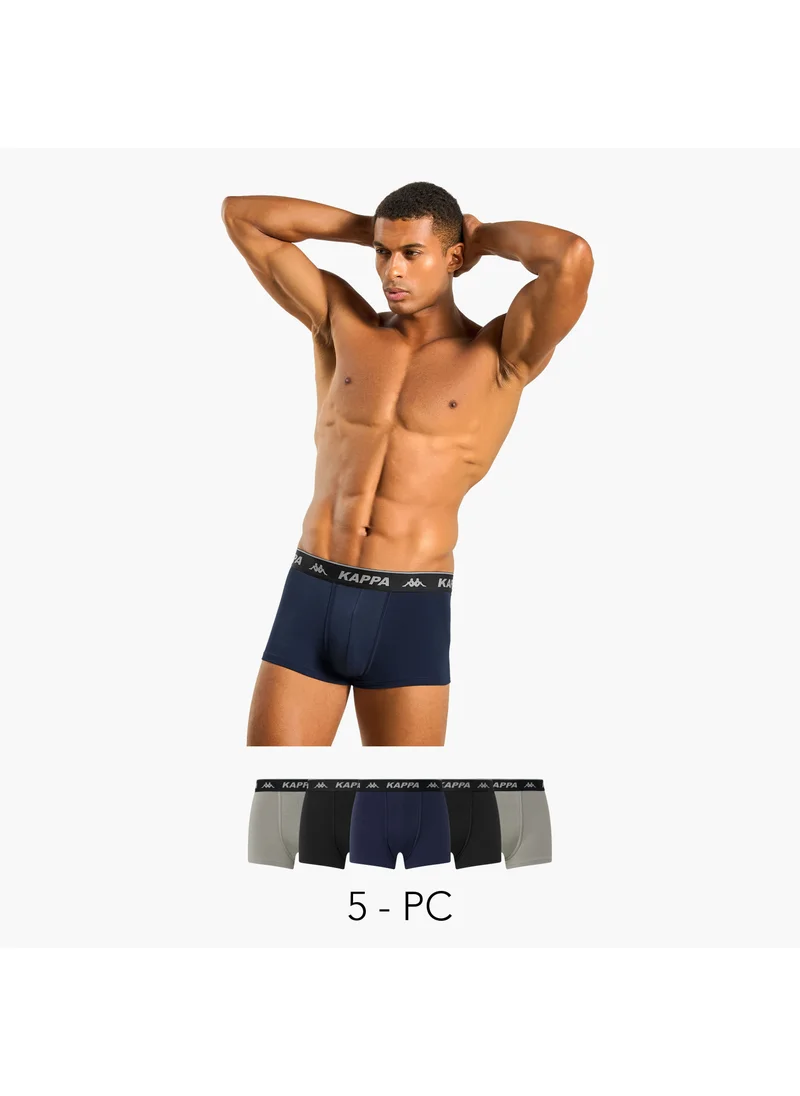 Kappa Set of 5 - Kappa Trunk Briefs with Elasticated Waistband