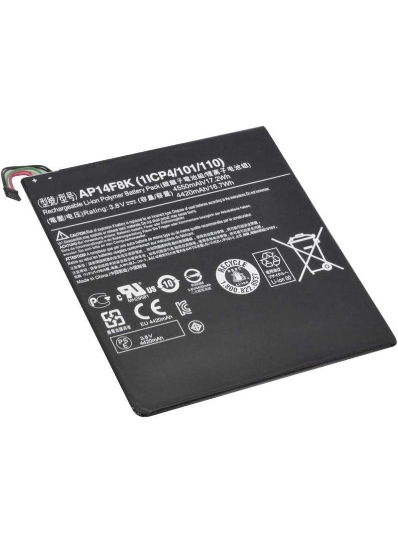 Terabyte REPLACEMENT 3.8V 17.2Wh Laptop Battery Compatible For Ac.er AP14F8K 1ICP4/101/110 Iconia Tab A1-850 B1-810 B1-820 W1-810 - Image 2