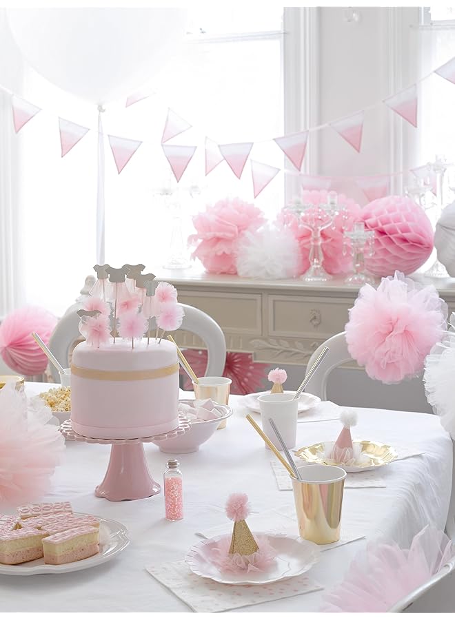 توكينج تيبلز نحن نحب إكليل التول الوردي - Image 2