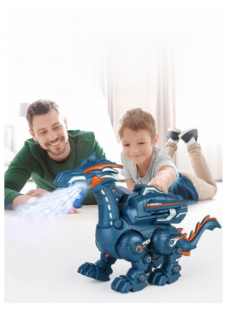 Dinosaur Toys Fire Breathing & Walking Dinosaur Toys Gifts for Boys Electronic STEM Toys for Boys Girls  - Image 1