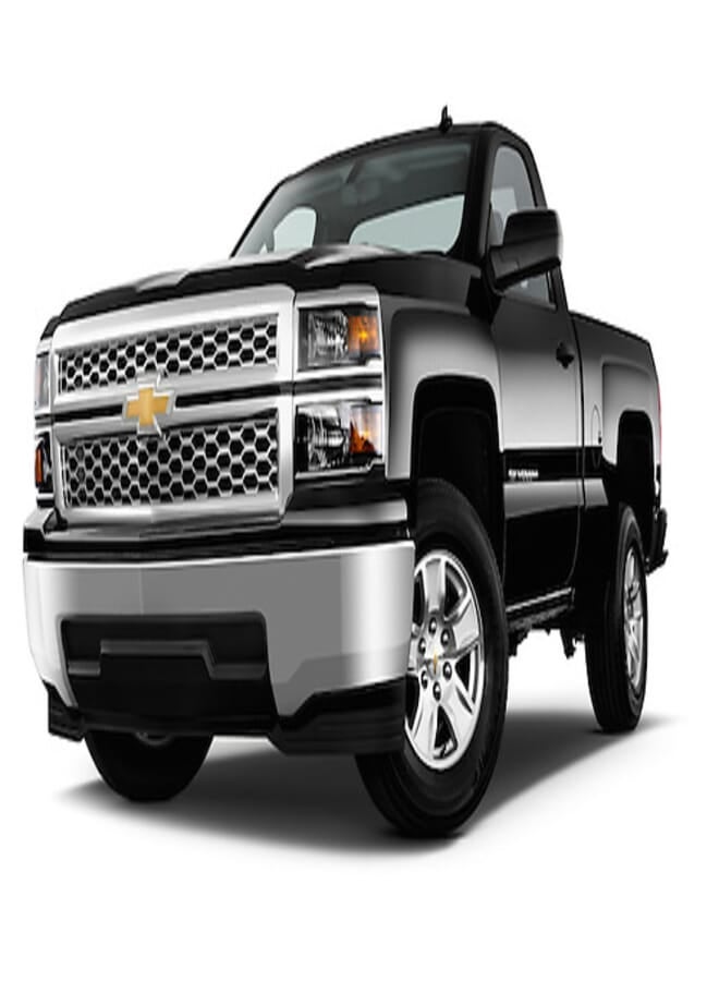 car Cover 2 Layers for Chevrolet Silverado 1500 LT Regular Cab Truck 2014  Waterproof, UV, Dustproof, Outdoor Convertible Cover (Two years warranty)