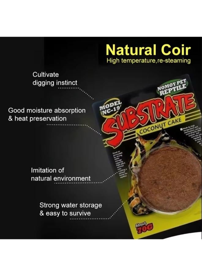 NomoyPet NOMOY Coco Fiber Round Small 70 gms - Image 2