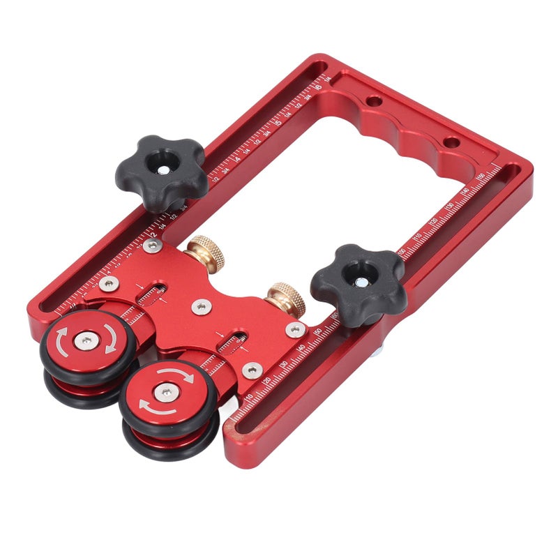 Aluminum Alloy CNC Machined Featherboard with Non Slip Rubber Wheel and One Way Bearing - Image 4