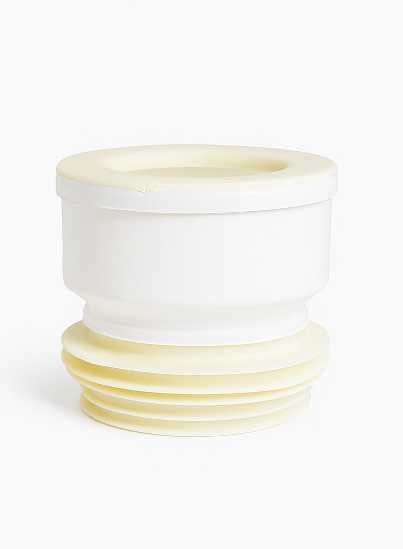 Royal Apex High Quality Pp Wc Eccentric Connector Pan Connector For Toilet (Straight) - Image 1