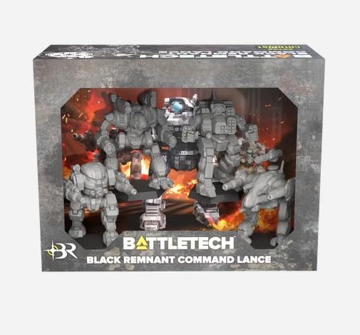 Catalyst Game Labs BattleTech Black Remnant Command Lance Forcepack for Ages14 - Image 1
