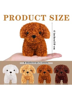 16 Pieces 4 Inches Mini Plush Dogs Stuffed Puppy Dog With Keychain Cute Stuffed Animal Toy Soft Toys Party Favor For Goodie Bag Birthday Party Gifts 4 Colors (Curly Puppy) - pzsku/Z9D76F53A7E3659F9E23FZ/45/_/1688712369/fd95ae77-9d35-4d0b-afc0-c05833849770