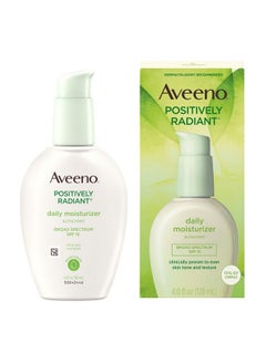 Positively Radiant Daily Face Moisturizer With Broad Spectrum Spf 15 Sunscreen And Soy Extract 4 Fl Oz