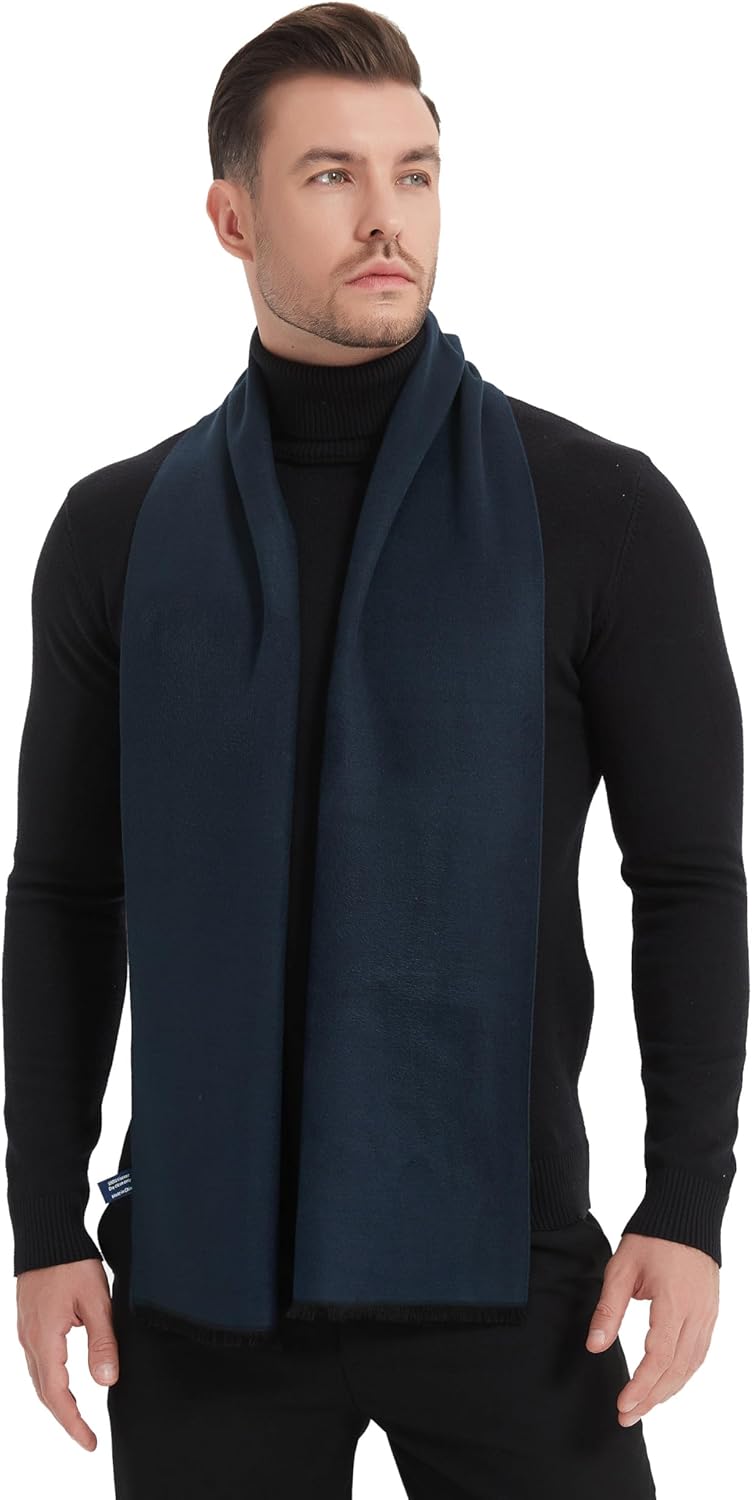 EP Mode Men's Winter Scarf, Cashmere Feel, Super Soft & Warm - Image 1