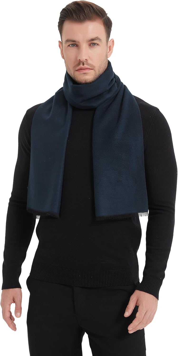 EP Mode Men's Winter Scarf, Cashmere Feel, Super Soft & Warm - Image 2