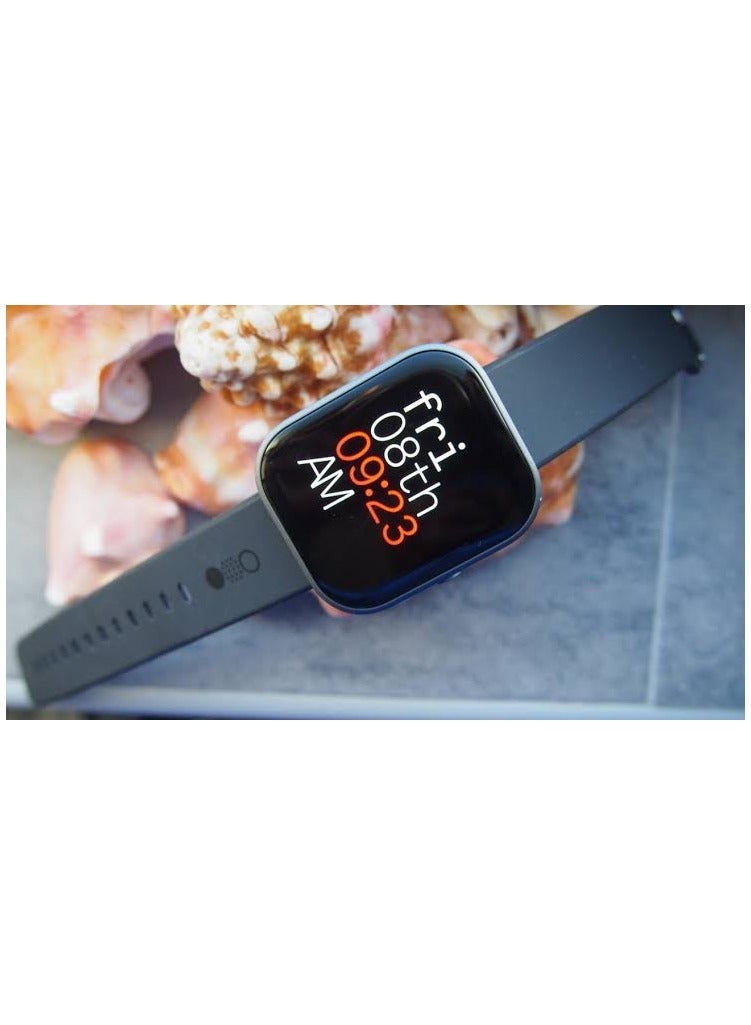 CMF Pro Smart Watch Battery saving mode up to 13 days 340mAh Bluetooth connection Dark gray color Water resistant Heart rate and blood oxygen saturation sensor - Image 1