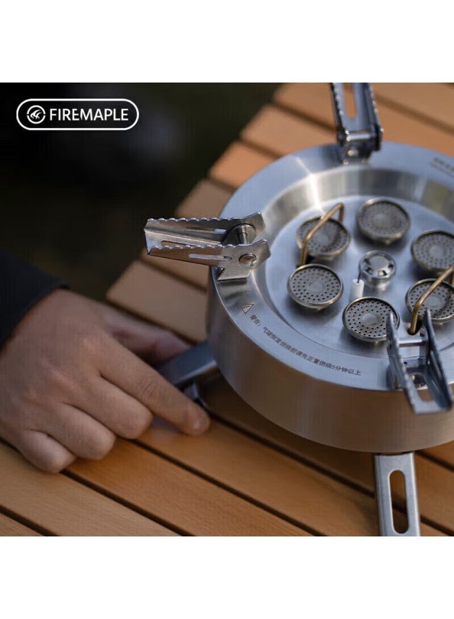 Fire-Maple Fire-maple Multi-head Detachable Gas Stove, Outdoor Camping Cookware, High-power Intense Flame Gas Stove, Gas Cooker, Cartridge Stove - Image 3