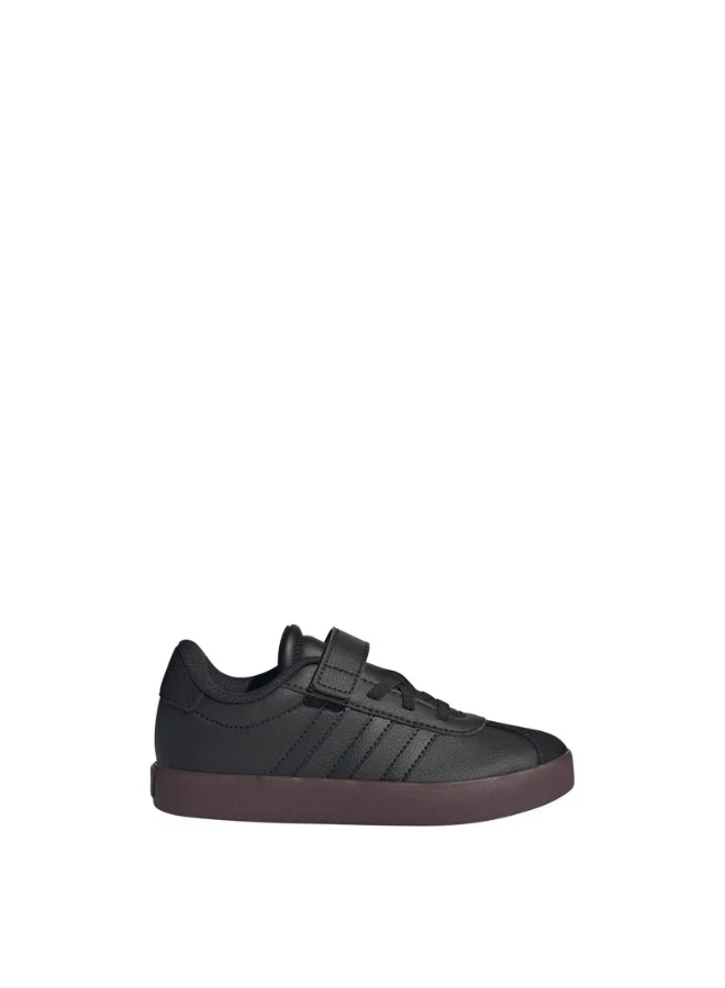 Adidas Vl Court 3.0 El C U Black Sportswear Shoes For Kids