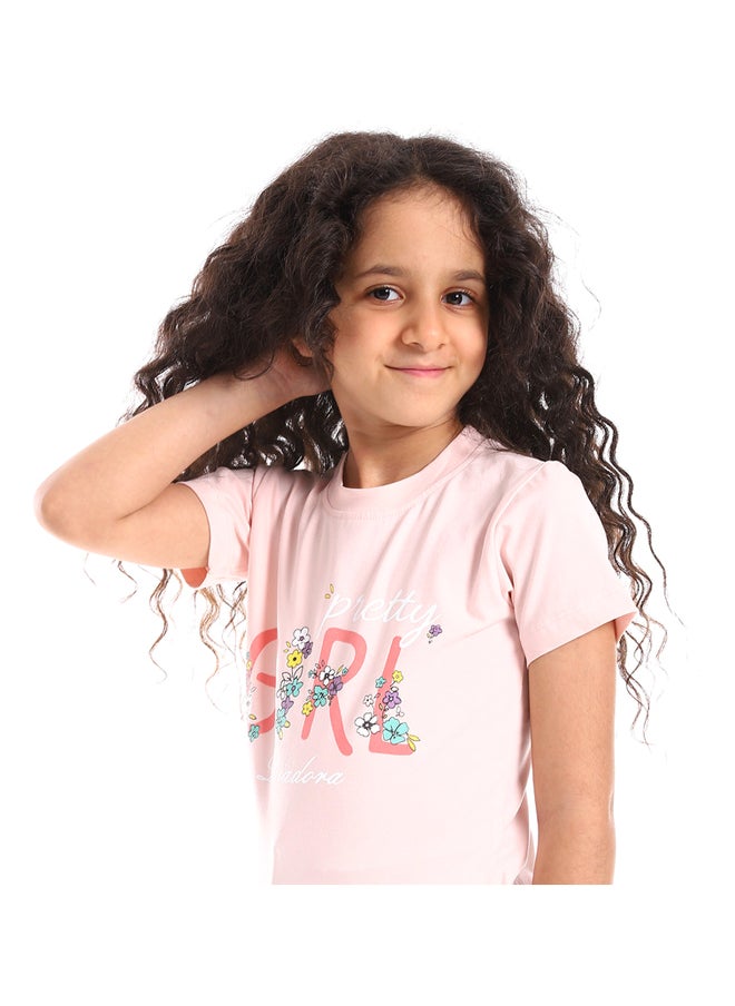 DIADORA - Girls Cotton Printed T-Shirt - Image 1