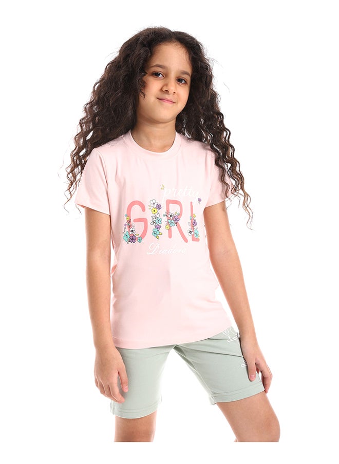 DIADORA - Girls Cotton Printed T-Shirt - Image 1
