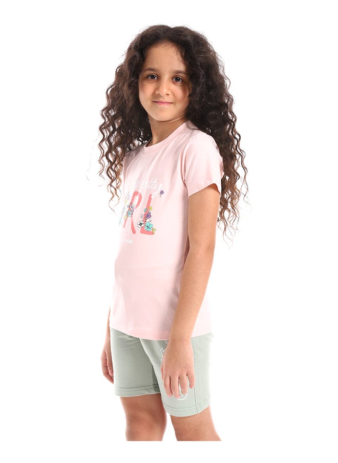 DIADORA - Girls Cotton Printed T-Shirt - Image 1