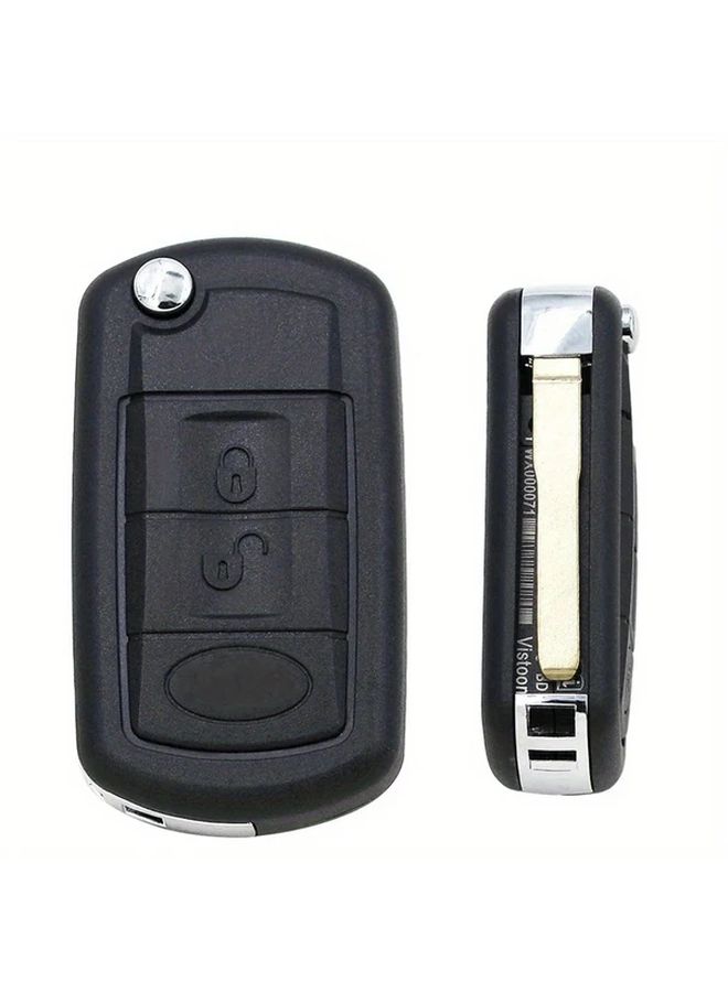 HU101 Remote Flip Key Case Shell For Land Rover Range Rover Sport LR3 Discovery - Image 1