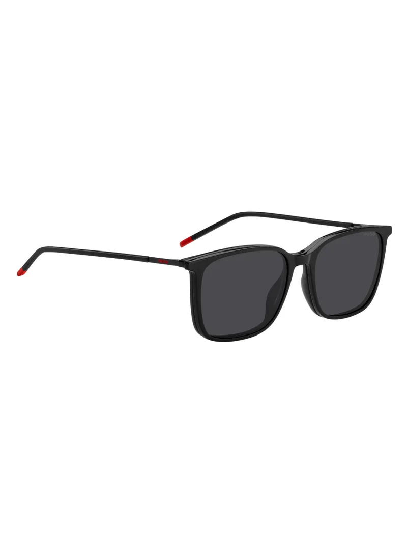 هوجو Men's UV Protection Sunglasses Hg 1270/Cs Black 40.2 - Lens Size: 53 Mm