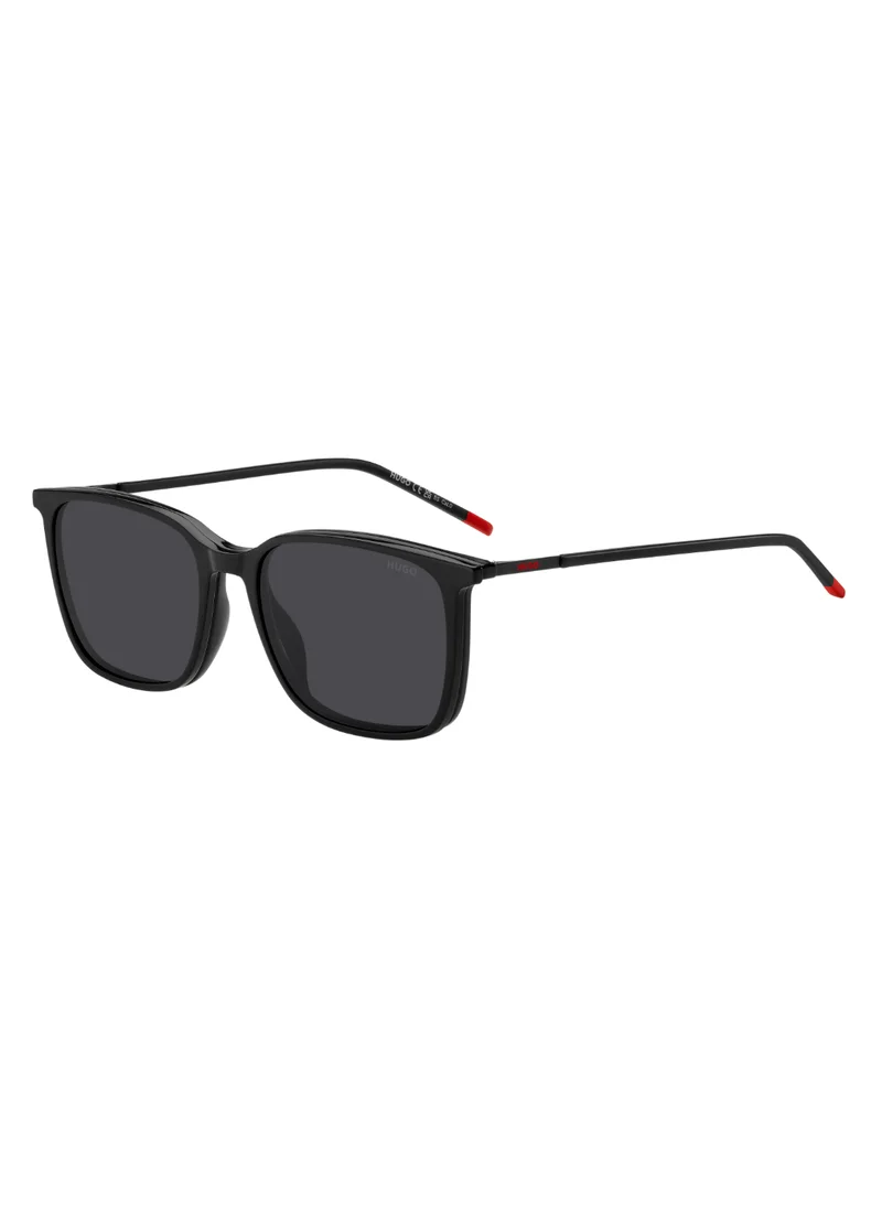 هوجو Men's UV Protection Sunglasses Hg 1270/Cs Black 40.2 - Lens Size: 53 Mm