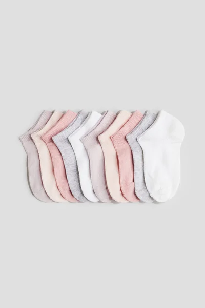 H&M 10-Pack Shaftless Socks