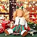 UPINS Christmas 18 Inches Doll Clothes and Accessories Winter Doll Outfits Set Christmas Deer Costume Includes Tutu Dress Vest TShirt Shoes Hairpin Socks for 18 Inch Doll Girls Gifts - Image 4