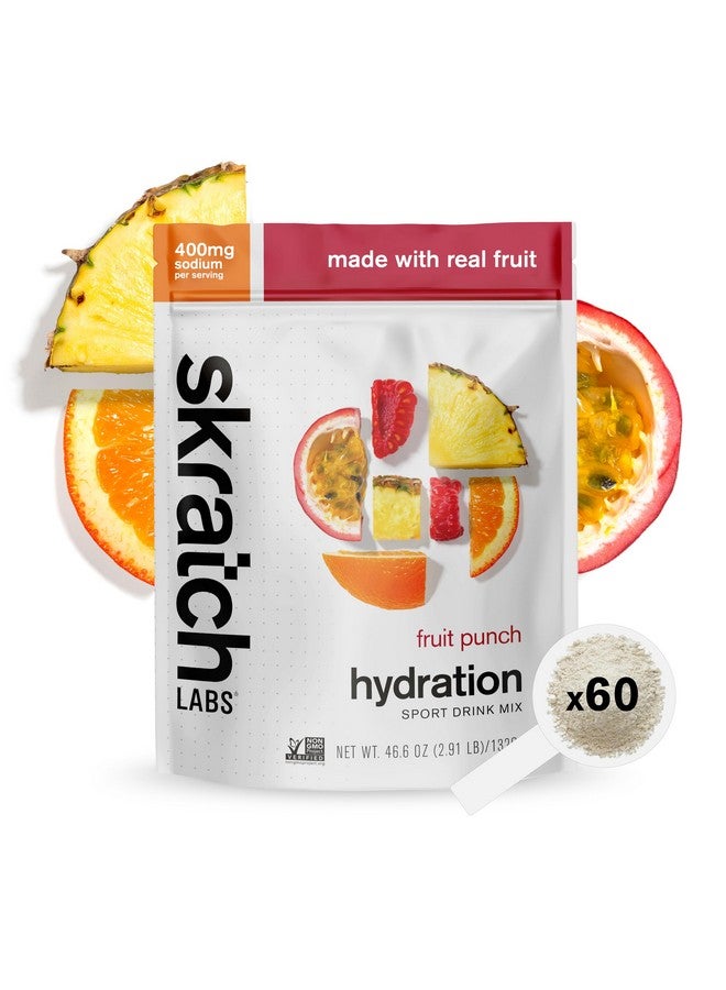 سكراتش لابز مسحوق ترطيب سكراتش لابس | مزيج مشروب رياضي | مسحوق إلكتروليتات للتمرين والتحمل والأداء | عصير فواكه | 60 حصة | غير معدل وراثيًا، نباتي، كوشير - Image 1