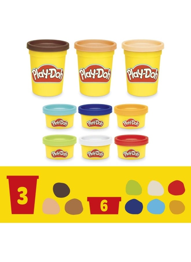 Play-Doh Play-Doh School Day Adventures Playset with Playmat, 15 Tools, 9 Colors, Preschool Toys for 3 Year Olds & Up  - Image 3