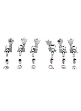6PCS Guitar Locking Tuners Triangular Head String Tuning Key Pegs Machine Heads Replacement 3 Right 3 Left GC402 Silver - pzsku/Z9D77AEF6487D28879868Z/45/_/1732166796/f0d474b2-f5ea-4716-9b75-1b86a79044f1