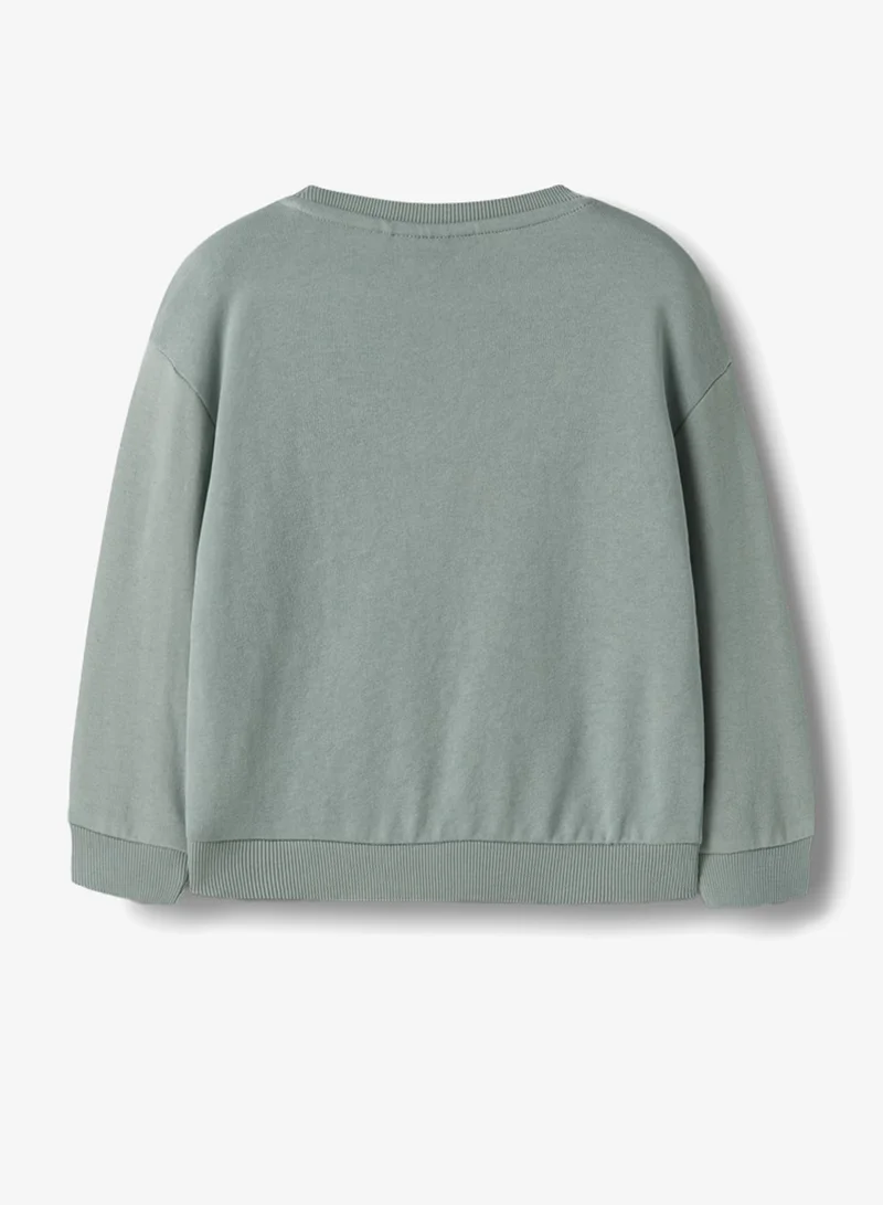 NAME IT Kids Relaxed Fit Long Sleeve Sweatshirt