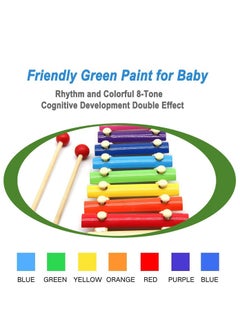 FEND Wooden Semicircular Handbell Xylophone  - Image 4
