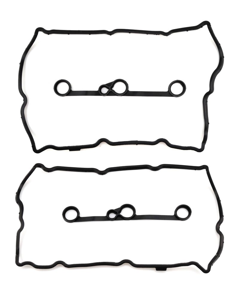Quaneguzy Engine Valve Cover Gasket Kit Fit for Infiniti G37 Q40 Q50 Q60 QX50 QX70 M37 2008-2020 Replace #13270-EY01A 13270-EY01B 13271-EY00A Valve Cover Gasket Set - Image 1