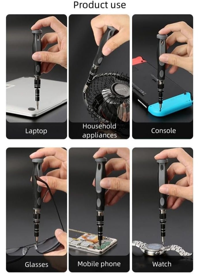 King'sdun 32 in 1 Repair Kit Tools Precision Screw Driver Tool Ratchet Screwdriver Set  - Image 2