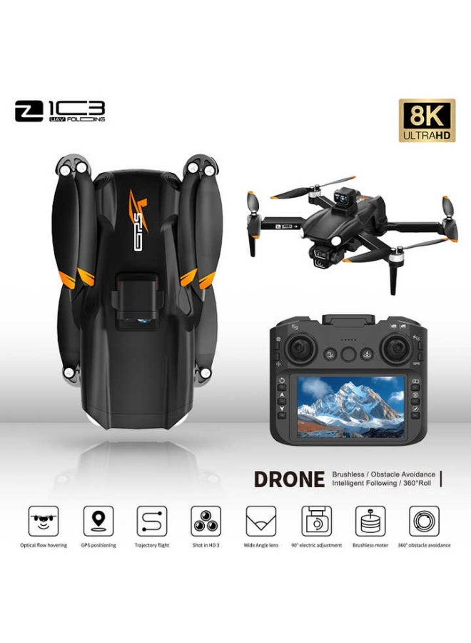ELTRAZONE Z103 Drone 8K Wide-angle Camera 3400mah Battery 4.5-inch Screen Remote Control GPS Aerial Photography Drone  - Image 3