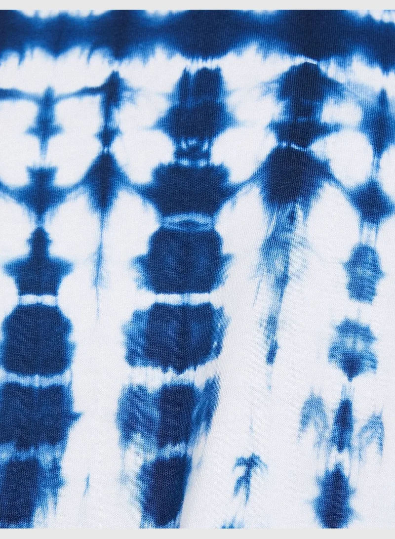 كوتون Batik Patterned Tank Top