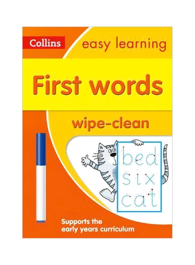 First Words Wipe Clean