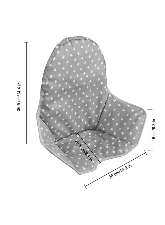 Twoworld High Chair Cushion for IKEA Antilop Highchair, Baby High Chair Seat Cover Liner Mat Pad Cushion for IKEA Antilop High Chair (Fashion Gray) - Image 4