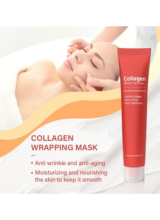 MDP+ RED LACTO COLLAGEN WRAPPING MASK, Glowy Skin, Skin Elasticity, Pore Lifting 70 ml - pzsku/Z9D782FCB6933D980E691Z/45/_/1735012291/d995a316-d253-40fe-9035-20f98b4ba00c