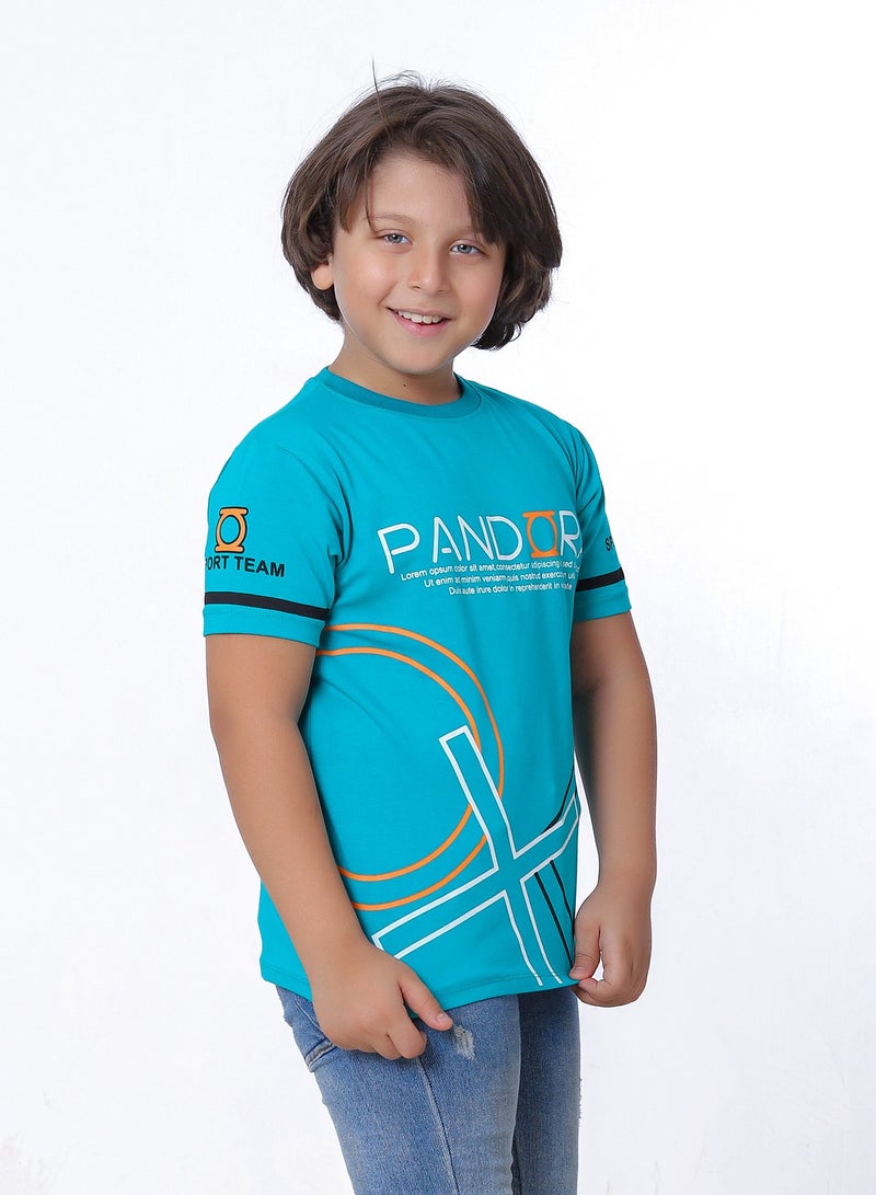 بيبو تيشيرت اولادى نصف كم مطبوع - Image 3