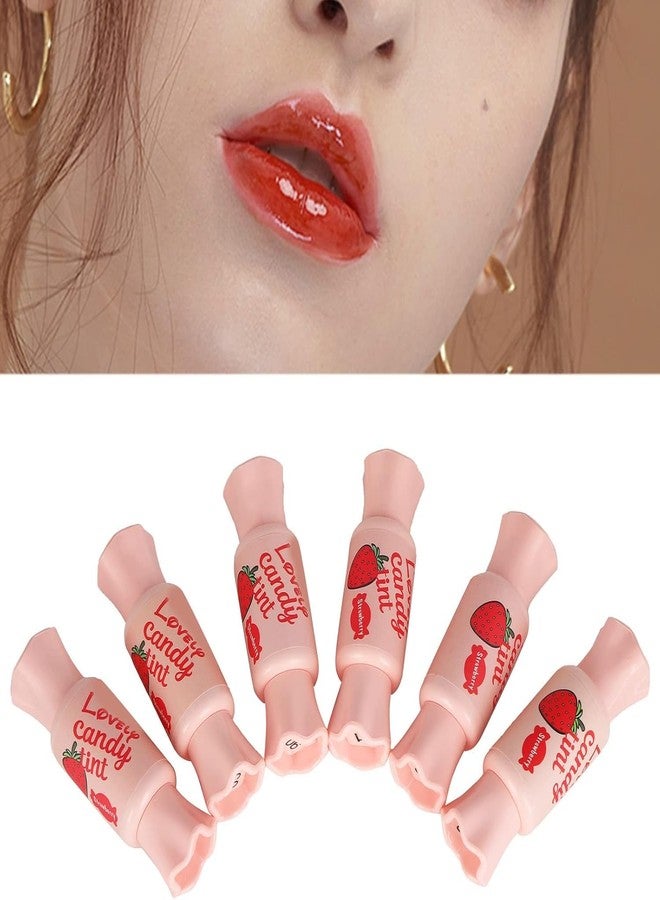 VBA Toffee Shape Lovely Candy Lip Tint Long Lasting Lipgloss Waterproof Liquid Lipstick Non-stick Matte Finish Lip Glaze Unique Design (SHADE 1-6 (PACK OF 6), MEDIUM) - Image 4