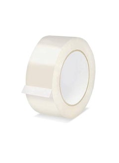 MOMENT [1 Roll] Clear Packing Tape, [2 Inches X 50 Yards] Strong Heavy Duty Packaging Tape For Sealing Parcel Boxes, Moving Boxes Houses, Large Postal Bags, Office Supplies  - Image 1