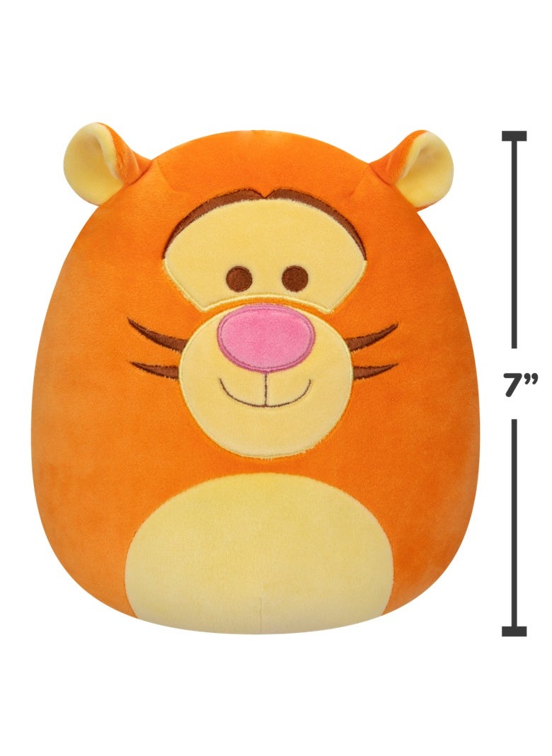 سكويش مالو Squishmallows SQK3345 ديزني 7 بوصة أضف Tigger إلى فريقك ، لعبة محشوة فائقة النعومة ، أفخم Kellytoy الرسمي ، 0  - Image 4