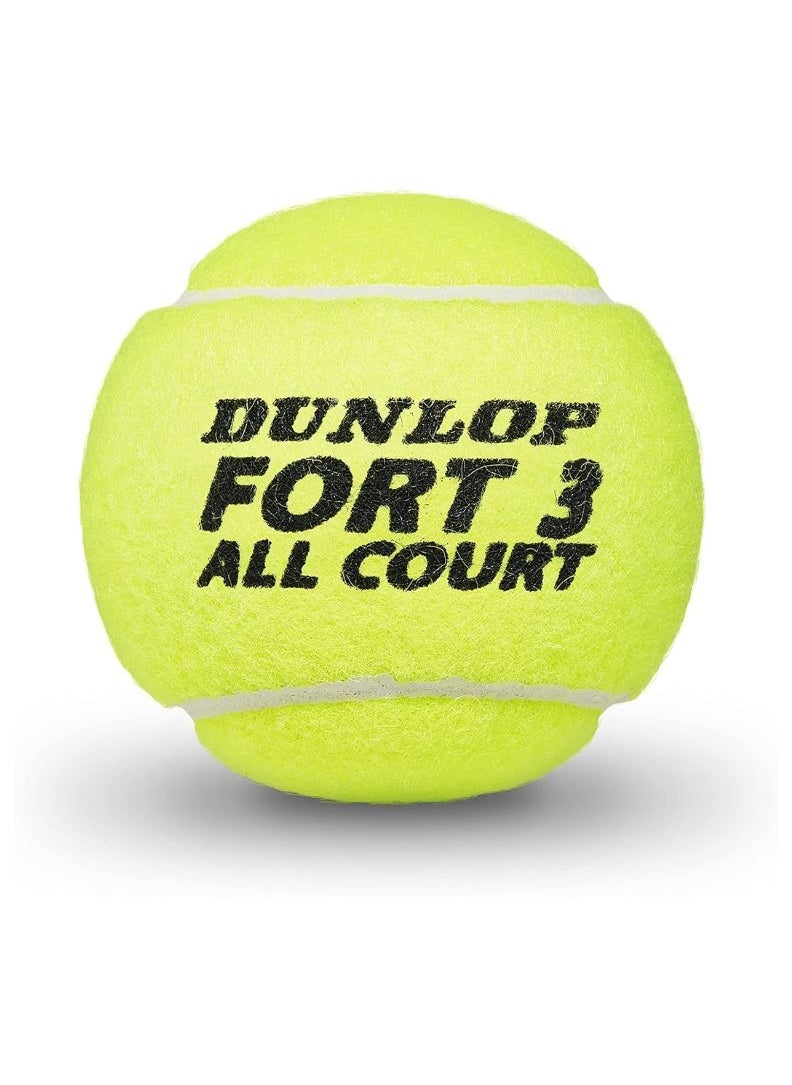DUNLOP - Fort All Court Tournament Select (Pack of 3) - Image 1