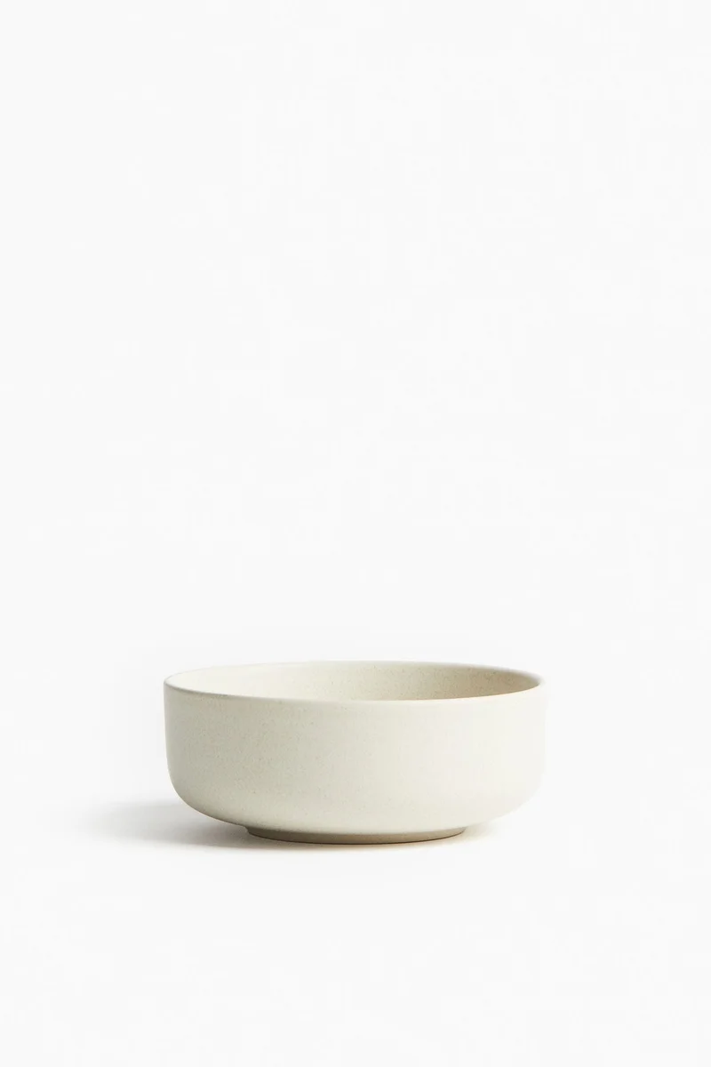 H&M Reactive-glaze stoneware bowl