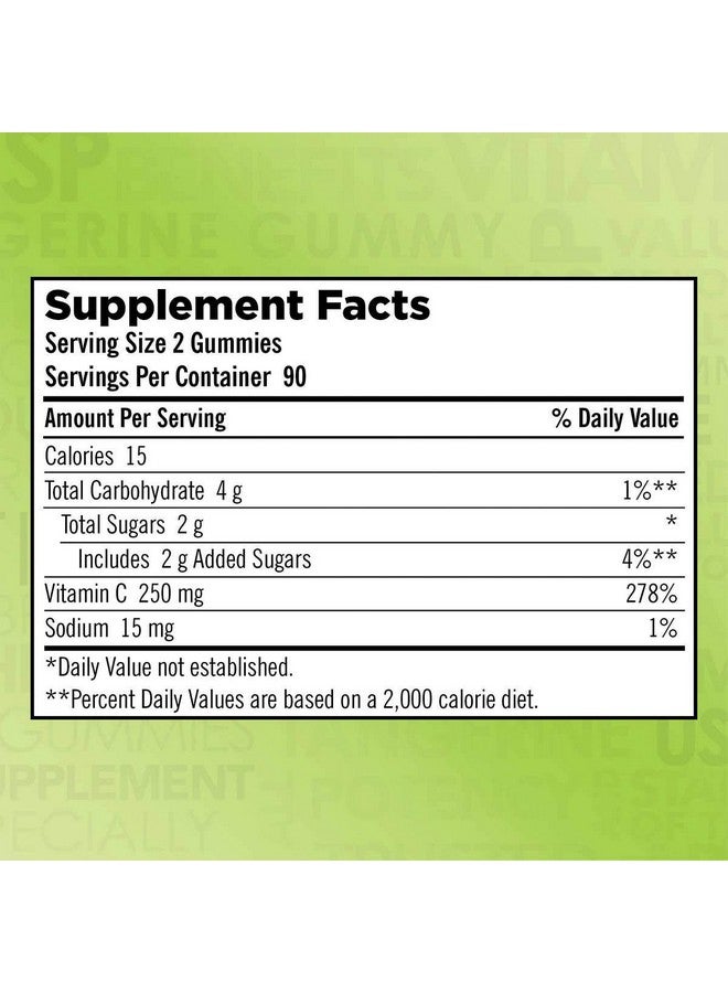 Kirkland Signature Kirkland Signature Vitamin C 250 mg., 360 Adult Gummies (2 Pack)  - Image 2