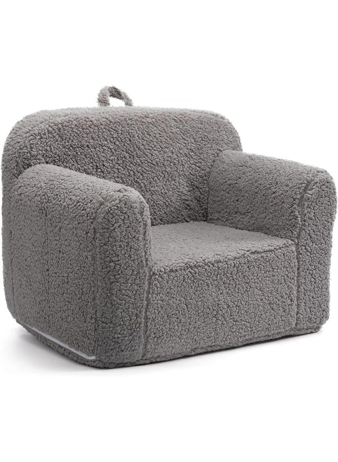 Super Crazy and Soft Modern Sofa Chair For Kids (Grey) - Image 1