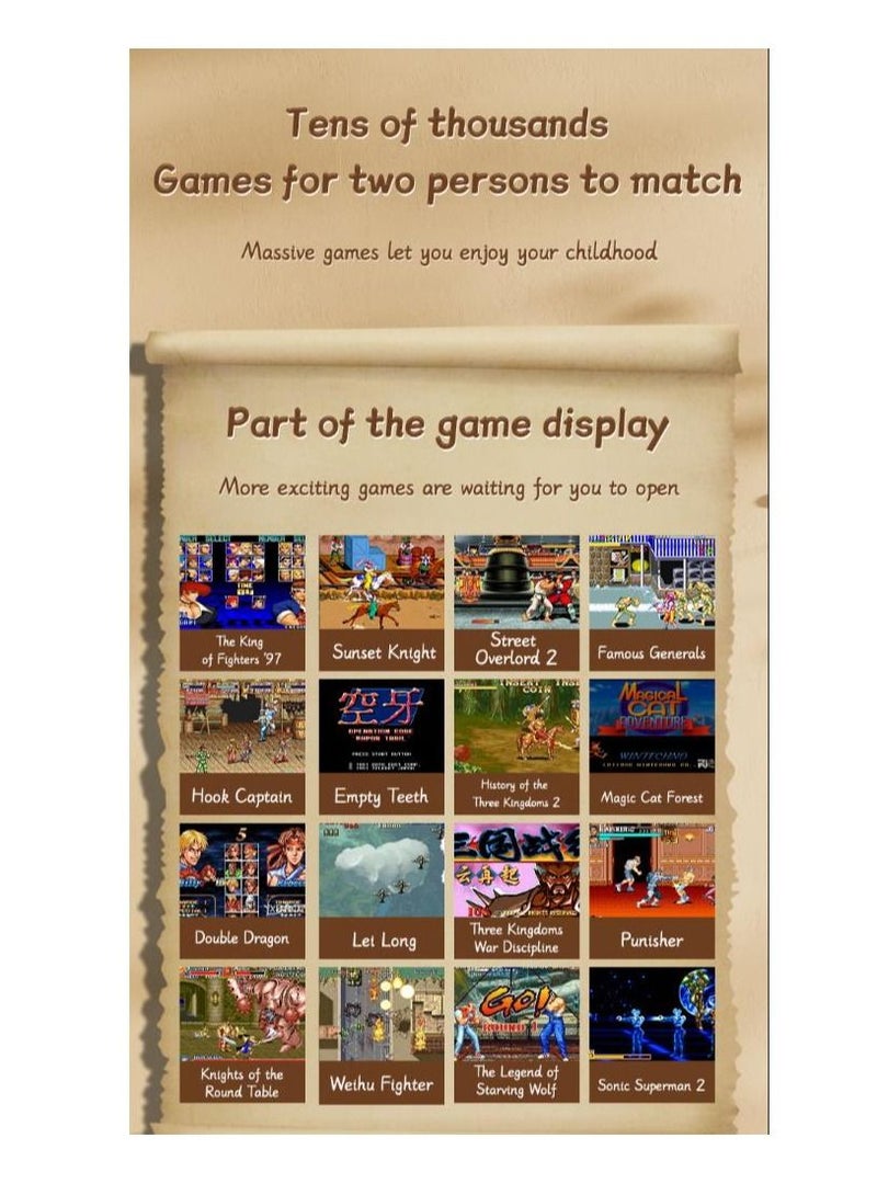 HD TV Video Game Box Retro Console Box With 15,000 Games Wireless Controller Gamepad  - Image 4