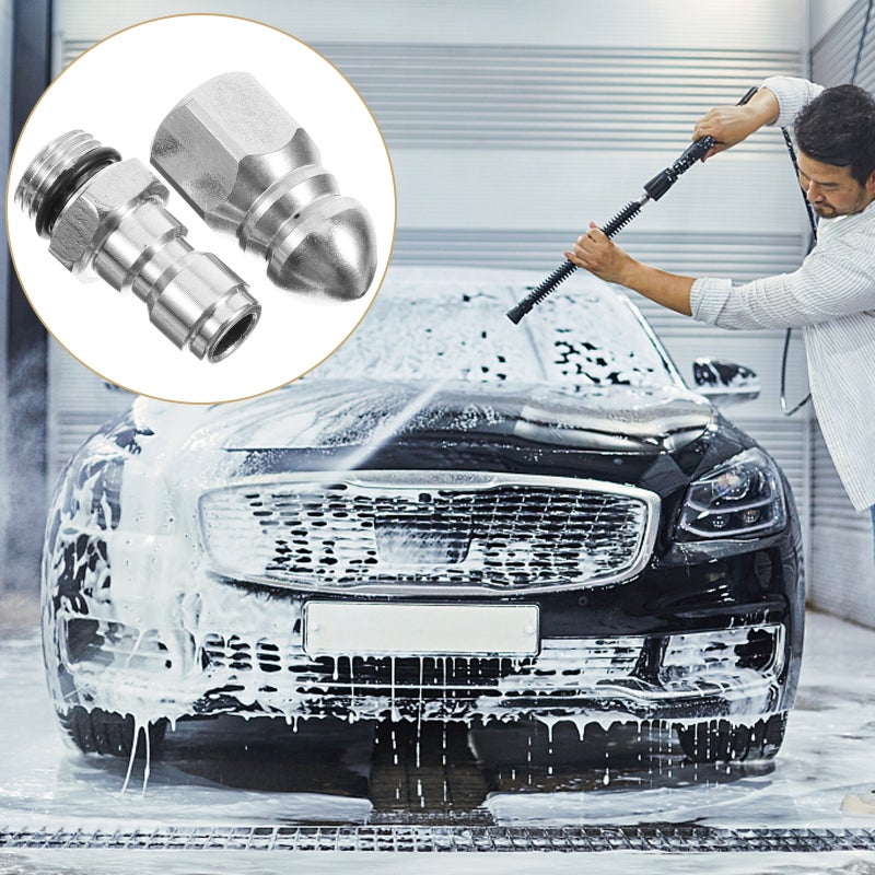 Stainless Steel Jet Nozzle Home Sprayer Nozzle Kitchen Washer Nozzle Kitchen Accessory - Image 1