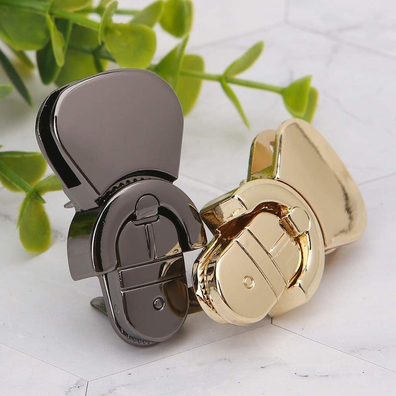 Fasteners Metal Hardware Clip Clasp Buckles,Metal Clasp Locks for DIY Handbag Shoulder Bag Purse Hardware Accessories - Image 3